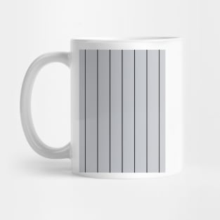 Newcastle Retro 1984 Grey Black Pinstripes Mug